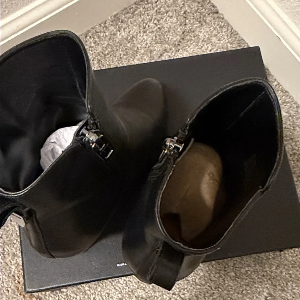 Coach ankle booties